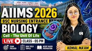 AIIMS BSc Nursing 2026 Biology | Full NCERT Biology Course for Entrance Exam | By GKM Nursing Indore