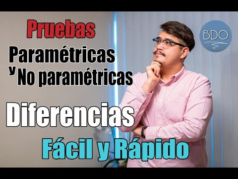 Vídeo: Diferencia Entre Paramétrico Y No Paramétrico