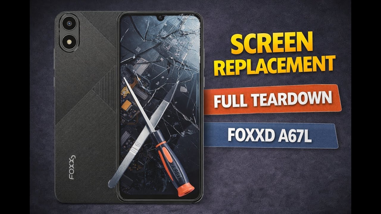 FoxxD A67L Teardown & Screen Replacement | Step-by-Step Repair Guide Disassembly Tutorial FoxxD A67L Teardown & Screen Replacement | Step-by-Step Repair Guide Disassembly Tutorial