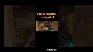 Minecraft Benim Şansızlık Seviyesi.öneçıkar Öneçıka