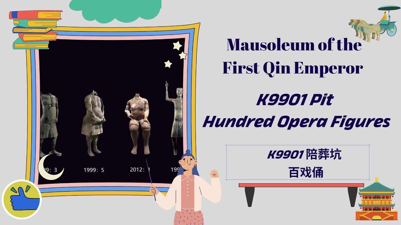 官方介绍Official K9901陪葬坑百戏俑K9901 Pit Hundred Opera Figures