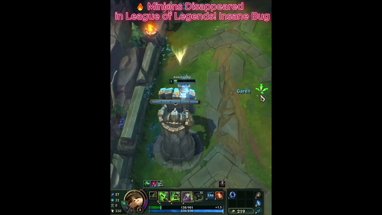 🔥 Minions Disappeared in League of Legends! Insane Bug