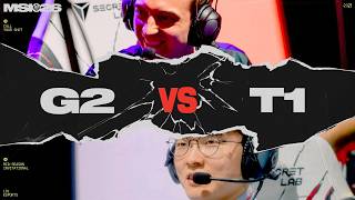 G2 vs T1 | MSI 2026 | Bracket Stage | Game 01 | G2 Esports vs T1