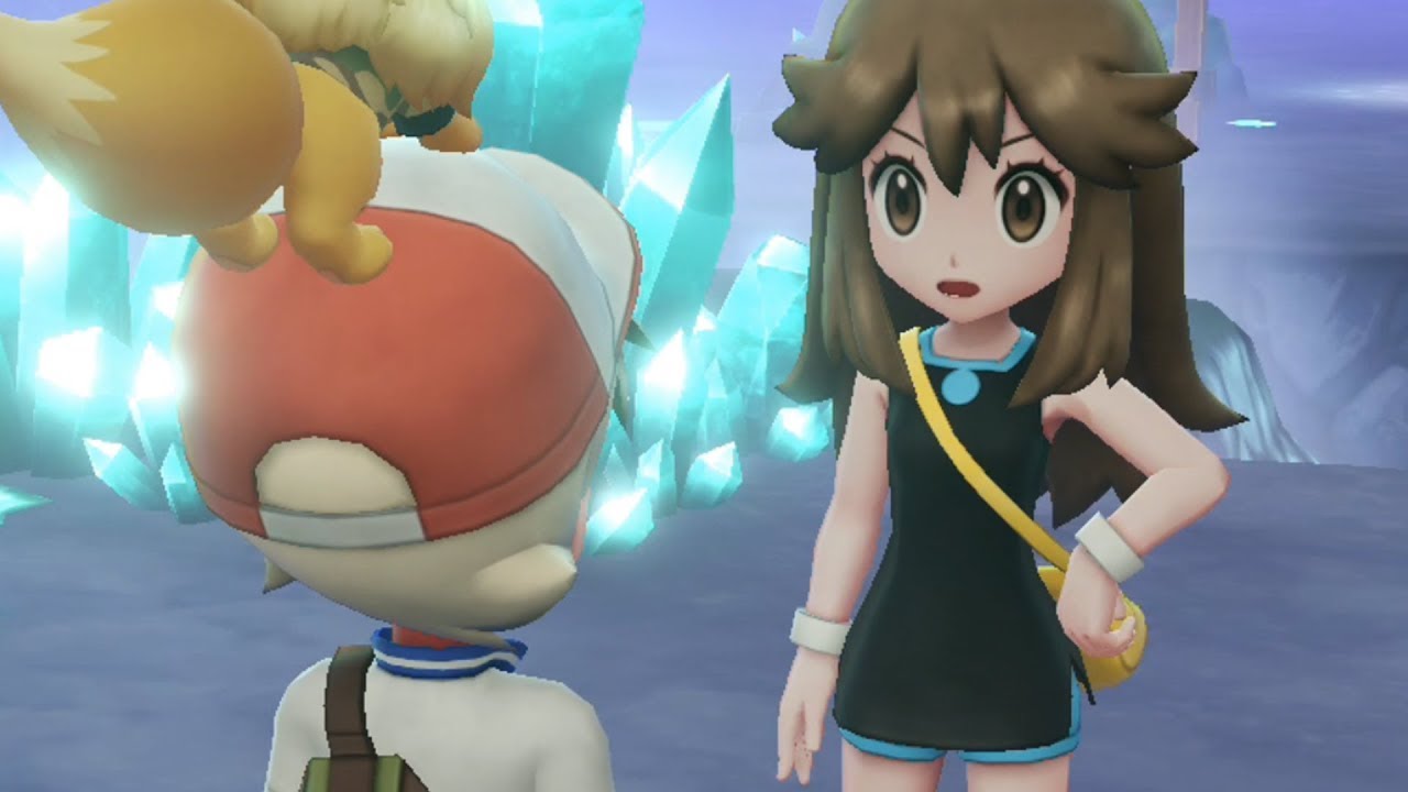 Pokémon Trainer Green in Let's Go Pikachu & Eevee - YouTube