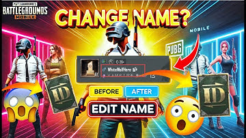 PUBG Mobile Username Kaise Change Karen? (2025) | Step-by-Step Guide