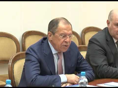 С.Лавров перед началом переговоров с В.Макеем