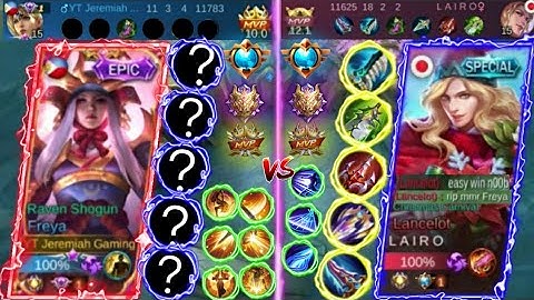 HOW TO USE FREYA TO DESTROY TOP GLOBAL LANCE | SET EMBLEM AND BUILD |TOP GLOBAL|FREYA GAMEPLAY-MLBB