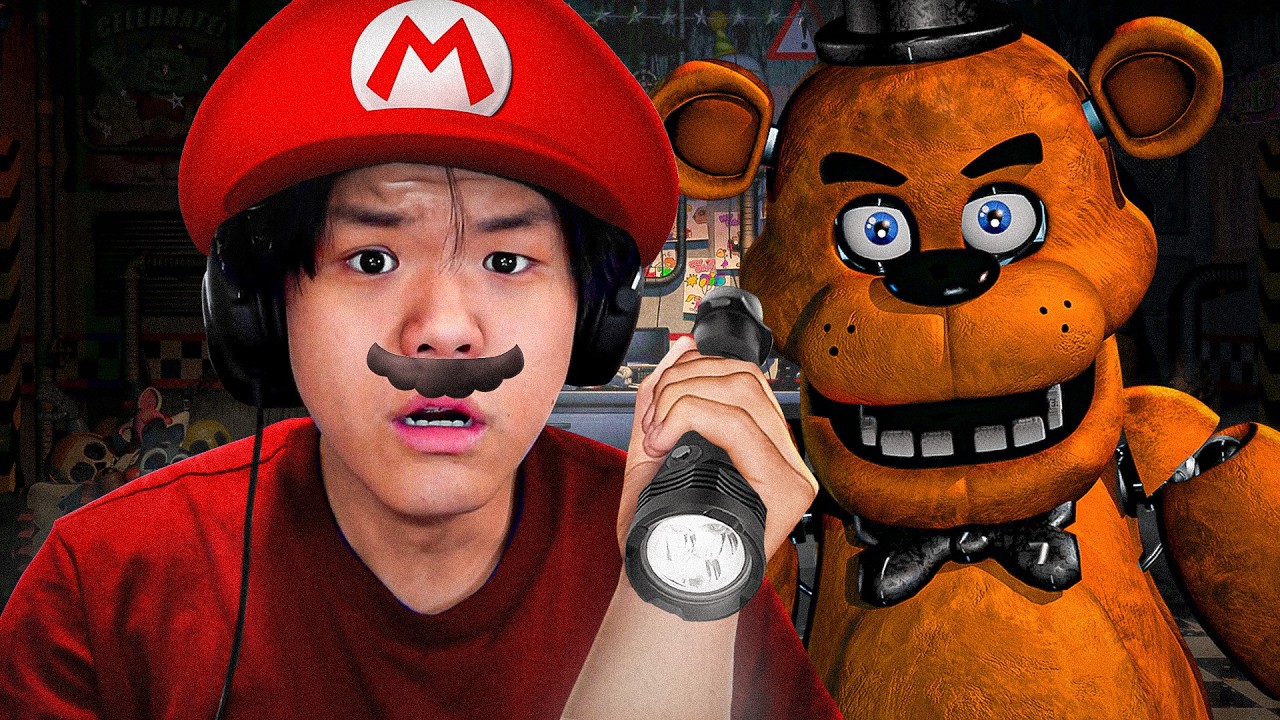 MARIO ATRAPADO EN FNAF (Mario In Animatronic Horror)