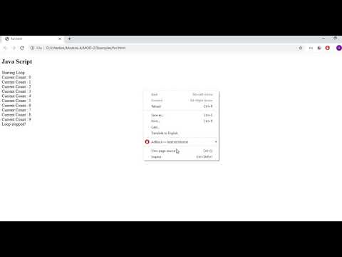 While Loop in JavaScript [UR] Module 4 Lecture 9 ZE - 213