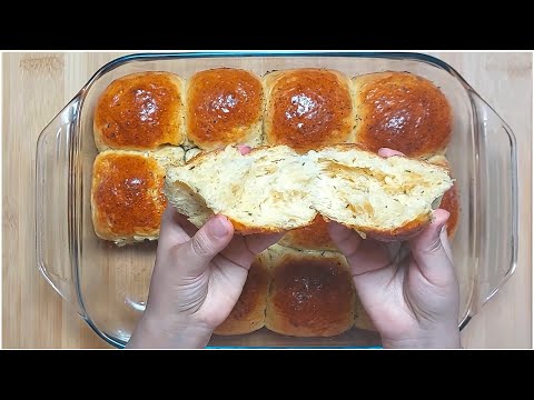 How to make cotton bread with thyme 🤗😋🧀 It is eaten without stuffing from its taste How to make cotton bread with thyme 🤗😋🧀 It is eaten without stuffing from its taste
