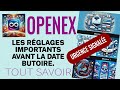 Openex  le retrait de oexvoici les rglages importants avant la date butoire