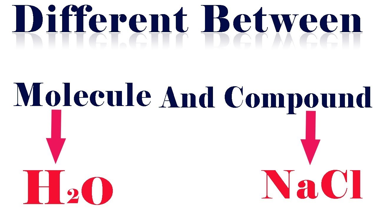 What is the Difference Between a Molecule and a Compound?