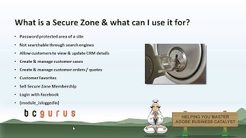 Business Catalyst Secure Zones | Adobe BC Training