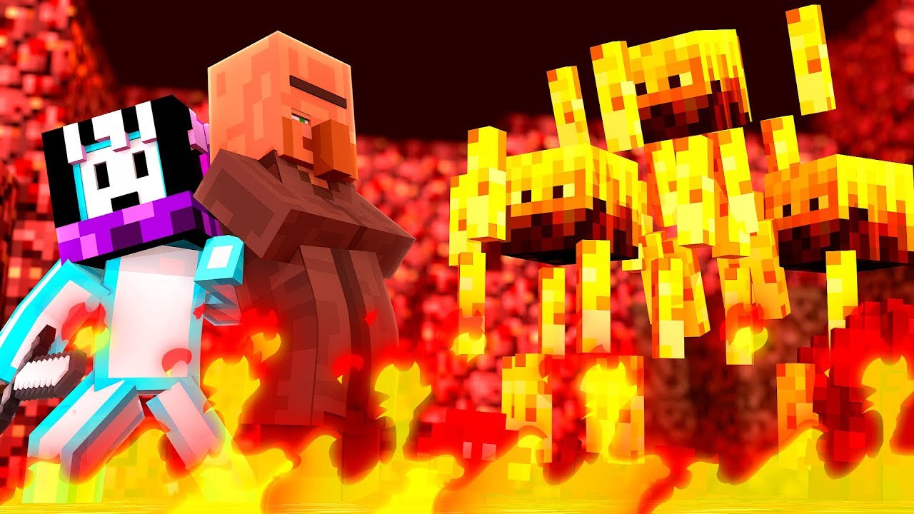 TAKTIK NETHER TANTANGAN DATAR BeaconCream - Minecraft Flat Challenge Indonesia #2