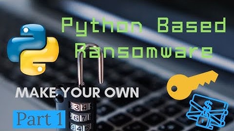 Python based Ransomware Part 1 | python for Ethical Hackers