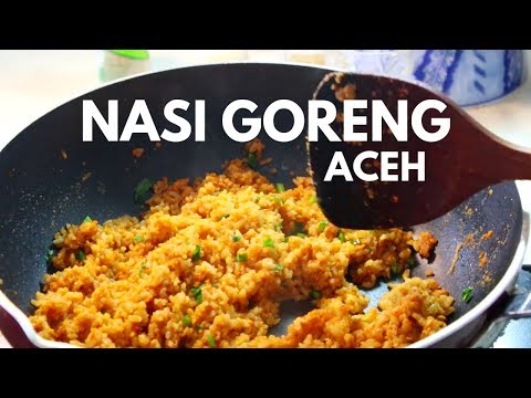 Kreasi Masakan NASI GORENG Bumbu Khas ACEH Yang Enak Dimakan