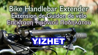 Yizhet Επέκταση Τιμονιού Ποδηλάτου | Bike Handlebar Extender | Extension de  Guidon de vélo - YouTube