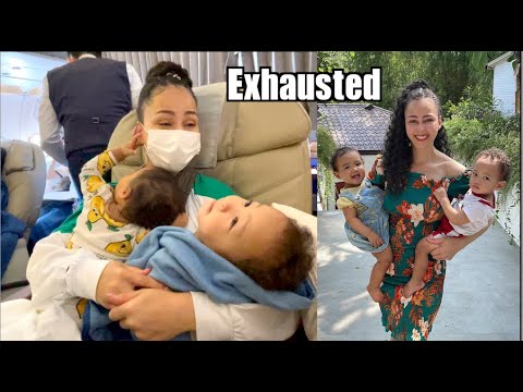 Traveling with 1 Year-Old Twins from Seoul to Manila without my Husband was hard!