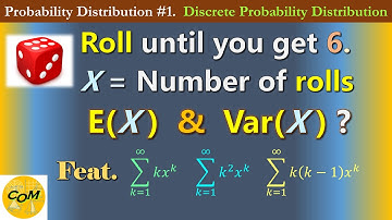 Discrete Probability Distribution with Interesting Series [Probability Distribution #1]
