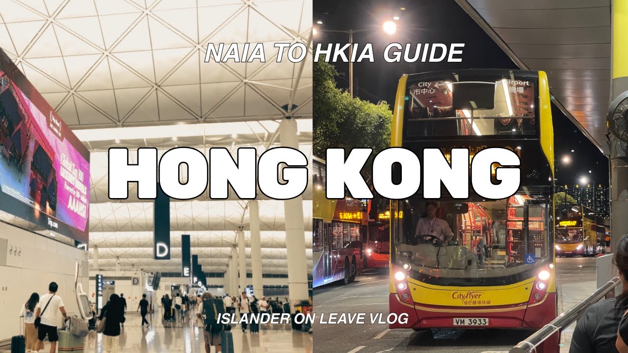 HONG KONG Airport Travel Guide  🇭🇰 NAIA to HKIA, Travel Tips, Chungking Mansions Accommodation