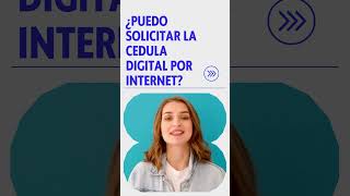 ¿Puedo hace la solicitud de mi #céduladigital por #internet ? #cedula #cédula #shorts #shortsvideo