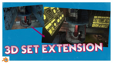 Quick Tutorial: Blender 3D digital set extension