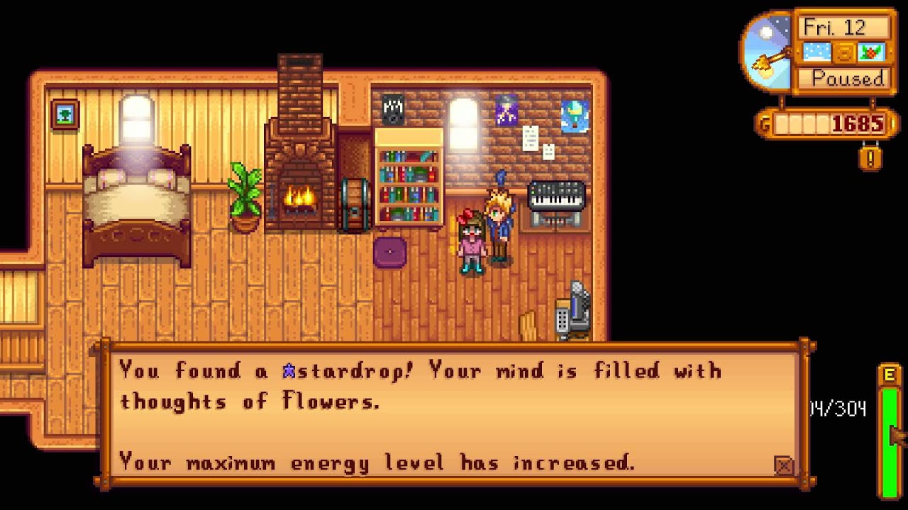 Stardew Valley Stardrop Effects ผลไม ว เศษ Youtube