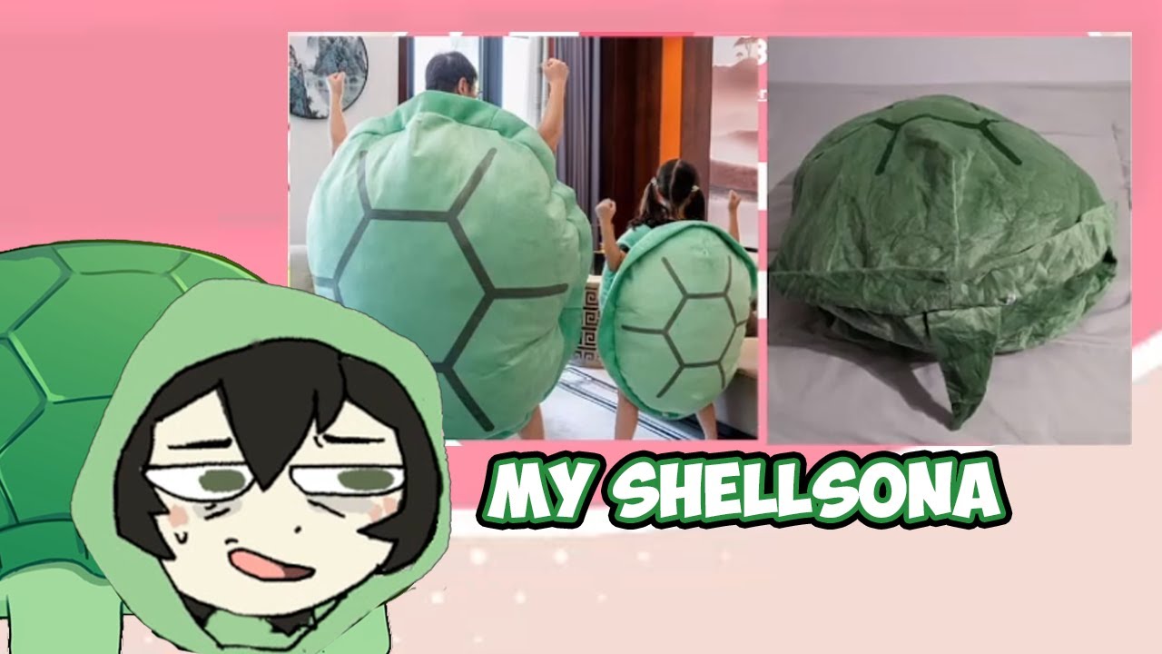 Vedal Shows Toma His Shell Costume