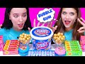 BUBBLE GUM ASMR CHALLENGE by LiLiBu (HUBBA BUBBA RACE, JENGA, WATERBALL RACE)