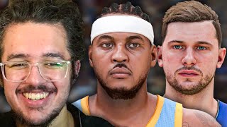 Cooking With Melo's Nuggets & Luka's Mavs on NBA 2K24