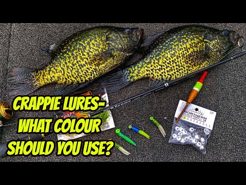 CRAPPIE LURE'S, WHICH COLOURS SHOULD YOU USE? 