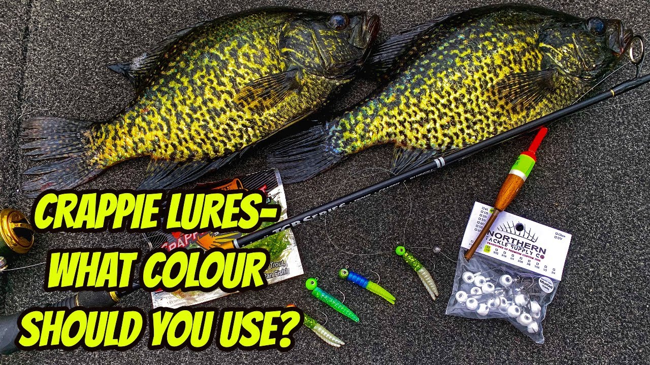 CRAPPIE LURE'S, WHICH COLOURS SHOULD YOU USE? 