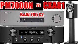 One of the Best Amps for B&W 705 S2? [Sound Battle] B&W 705 S2 vs Cambridge Audio CXA81 W/B&W 705 S2