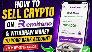 How to Sell Crypto on Remitano & Withdraw Money to Your Bank Account Fast! | Step-by-Step Guide screenshot 3