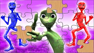 Green Alien Funny Puzzle DAME TU COSITA & PATILA Color Dance Challenge Wrong Heads El Chombo by Small World 835,007 views 1 year ago 1 minute, 53 seconds