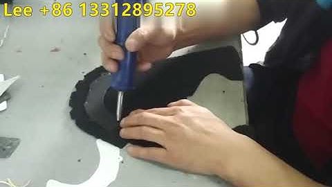 Shoes upper TPU positioning fusing machine