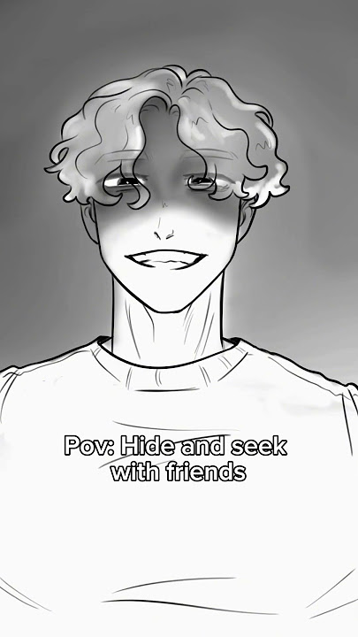 A game of hide-and-seek is scary…