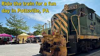 Reading & Northern's Reading-to-Pottsville train: walkthrough and ride highlights