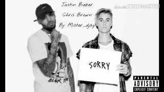 Justin Bieber, Chris Brown - Sorry, If You're Down [MASHUP]