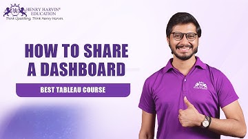 How to share a dashboard | Henry Harvin Education