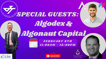ALGODEX & Algonaut Capital | LIVE Q&A