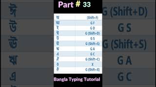 Bangla Typing Tutorial Part-33