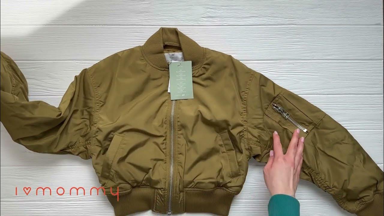 Стильний бомбер для дівчинки від H&M - YouTube