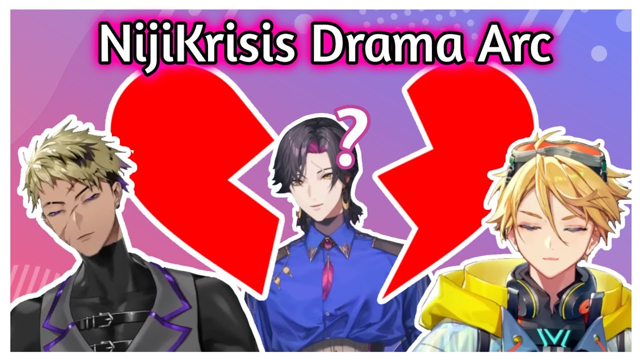 NijiKrisis's Drama Arc: Breakups, Toxicity, and More! | NijiKrisis Minecraft Collab Highlights