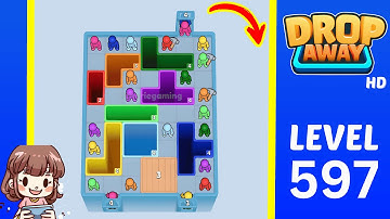Drop Away Level 597 Solution Walkthrough
