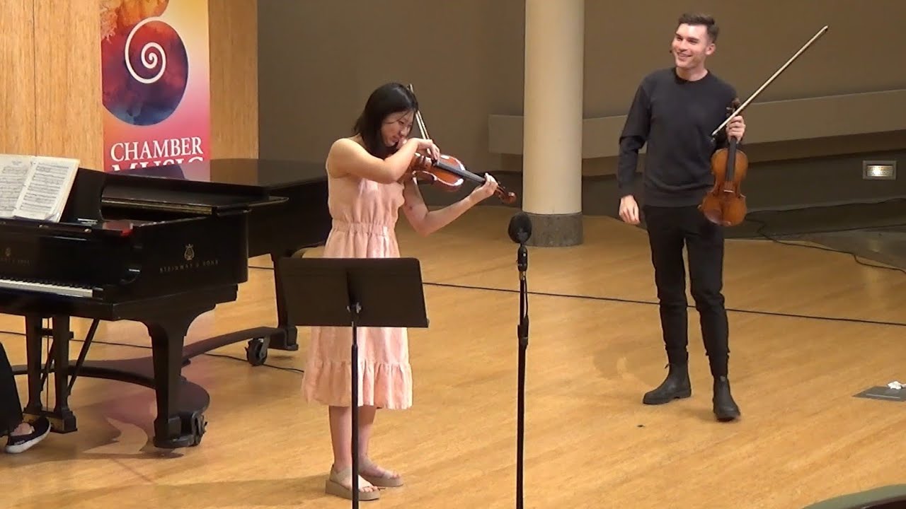 CMNW SF23 Masterclass with Alexi Kenney | Tchaikovsky Violin Concerto in D major, Op. 35, Mvt. I