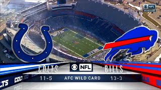 2020-21 NFL on CBS - AFC Wild Card Intro: Colts at Bills