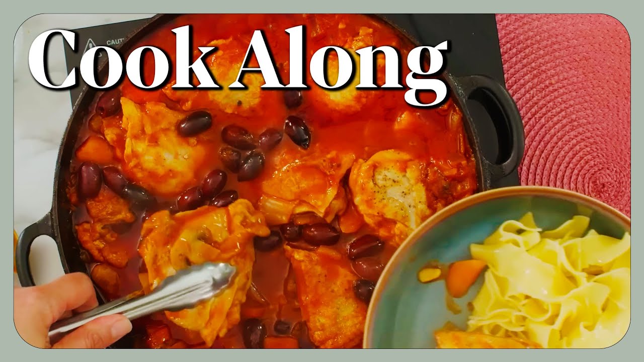 How to Make Chicken Cacciatore with One Pan | Recipe | Anna Olson
