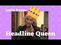 Leslie Knope: Headline Queen (A Supercut)
