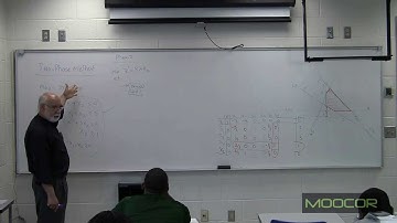 Two-phase Technique of Simplex Algorithm - Class Lecture